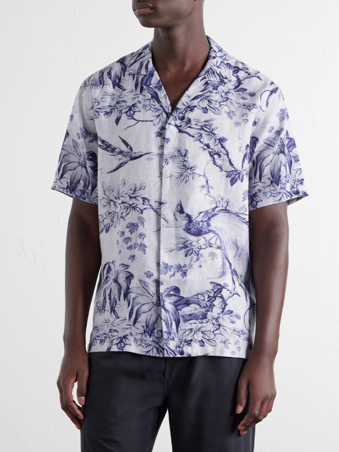 Maitan Camp-Collar Linen