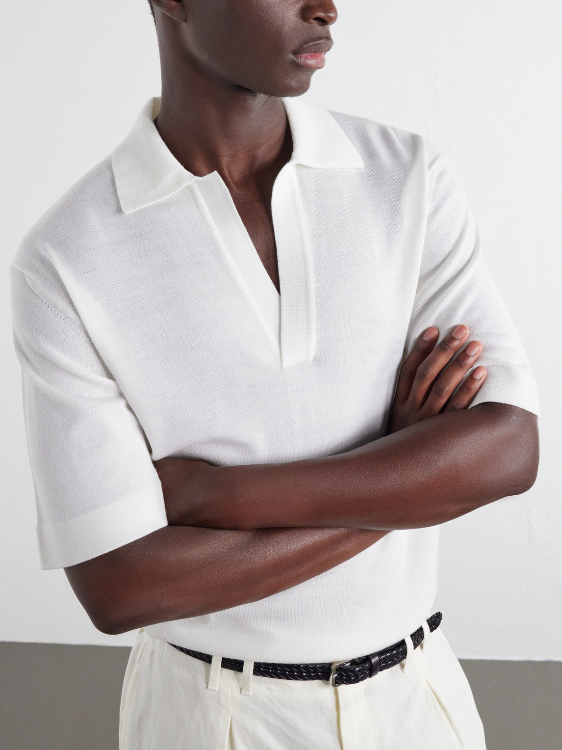 Raffertie Merino Polo Shirt