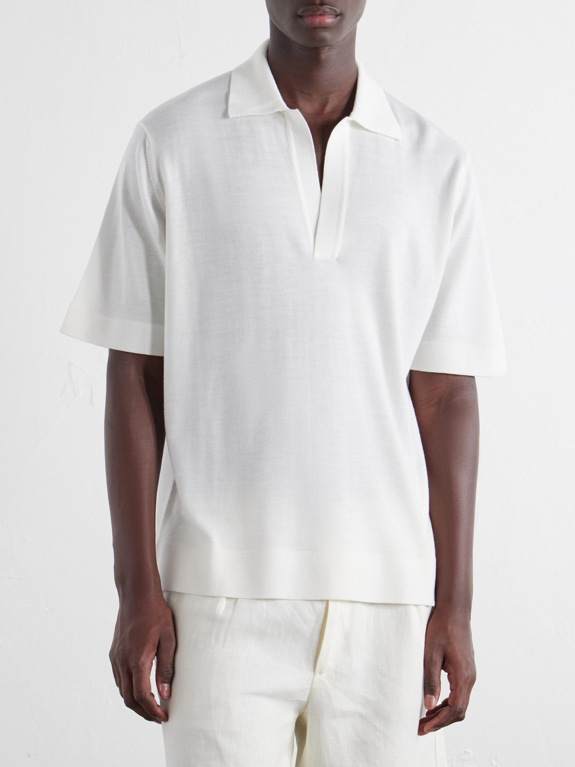 Raffertie Merino Polo Shirt
