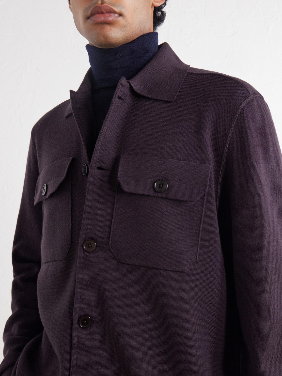 Brigg Merino Wool Overshirt