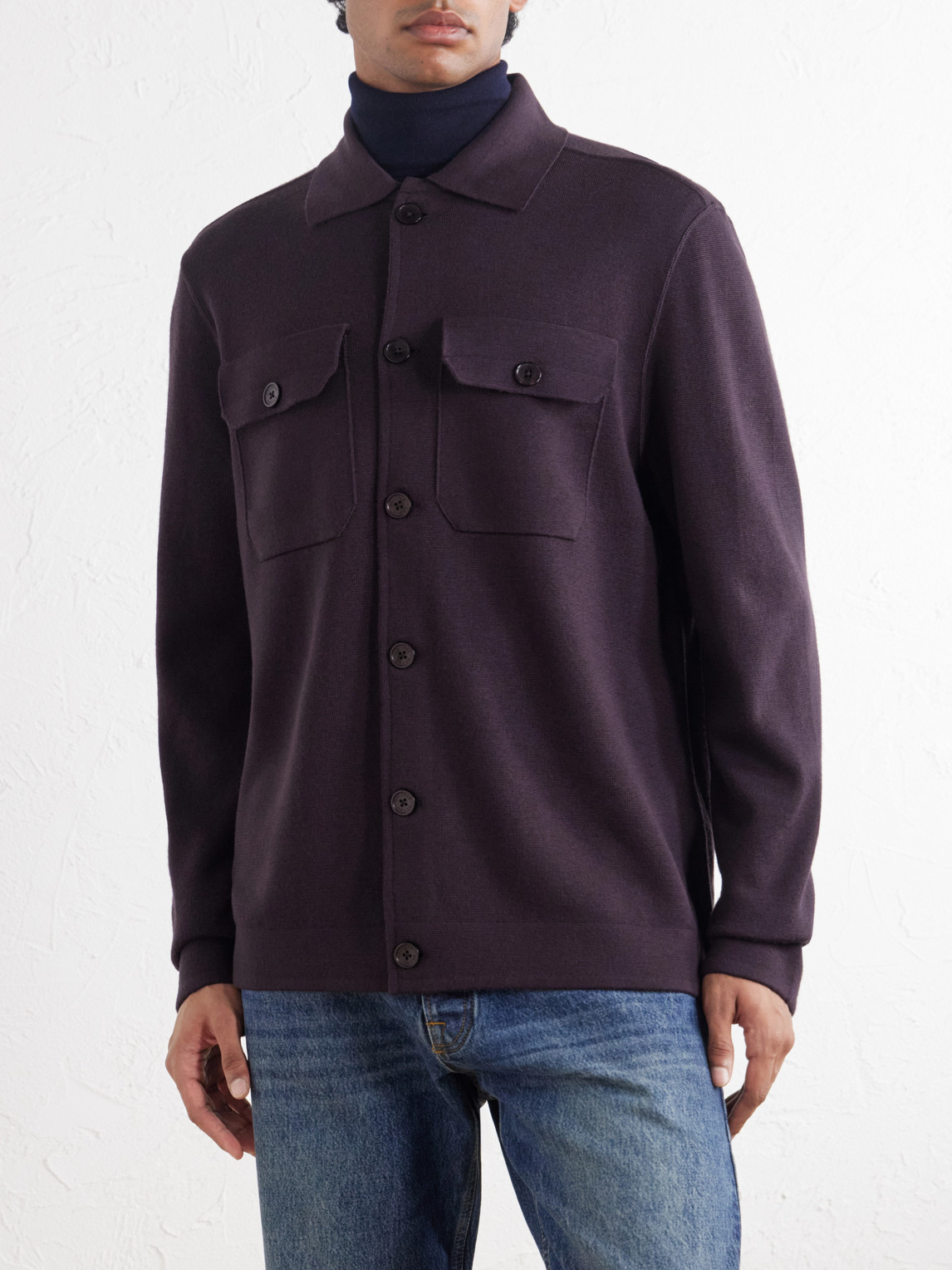 Brigg Merino Wool Overshirt