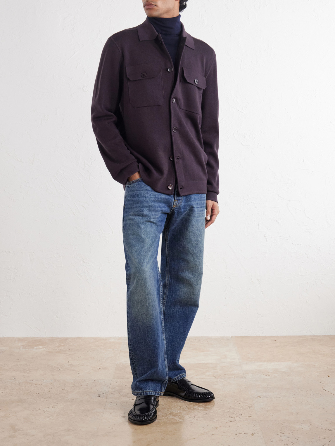 Brigg Merino Wool Overshirt