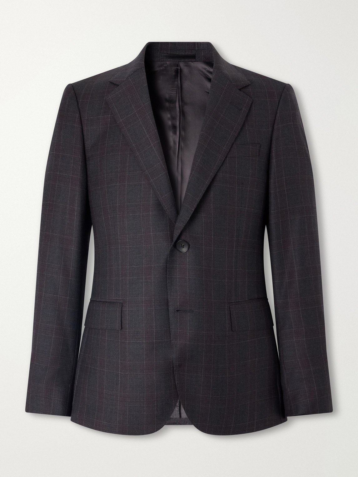 Mr P. - Checked Wool Suit Jacket