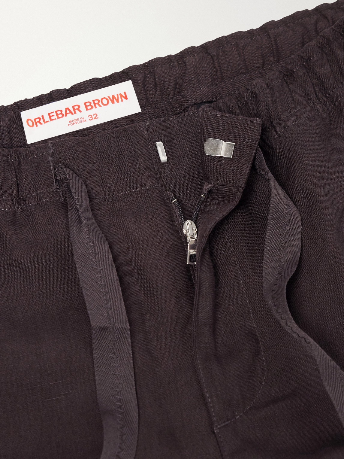 Alex Straight-Leg Linen Trousers