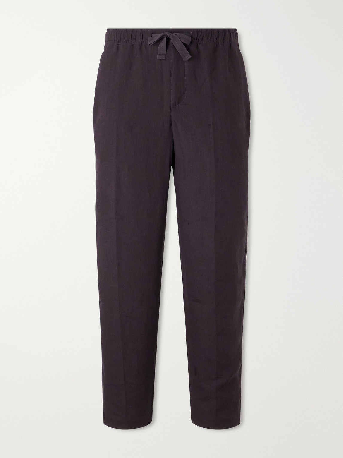 Alex Straight-Leg Linen Trousers