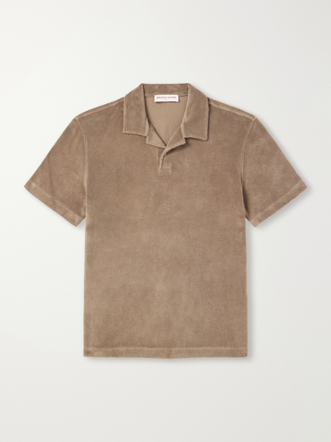 Cotton-Terry Polo Shirt
