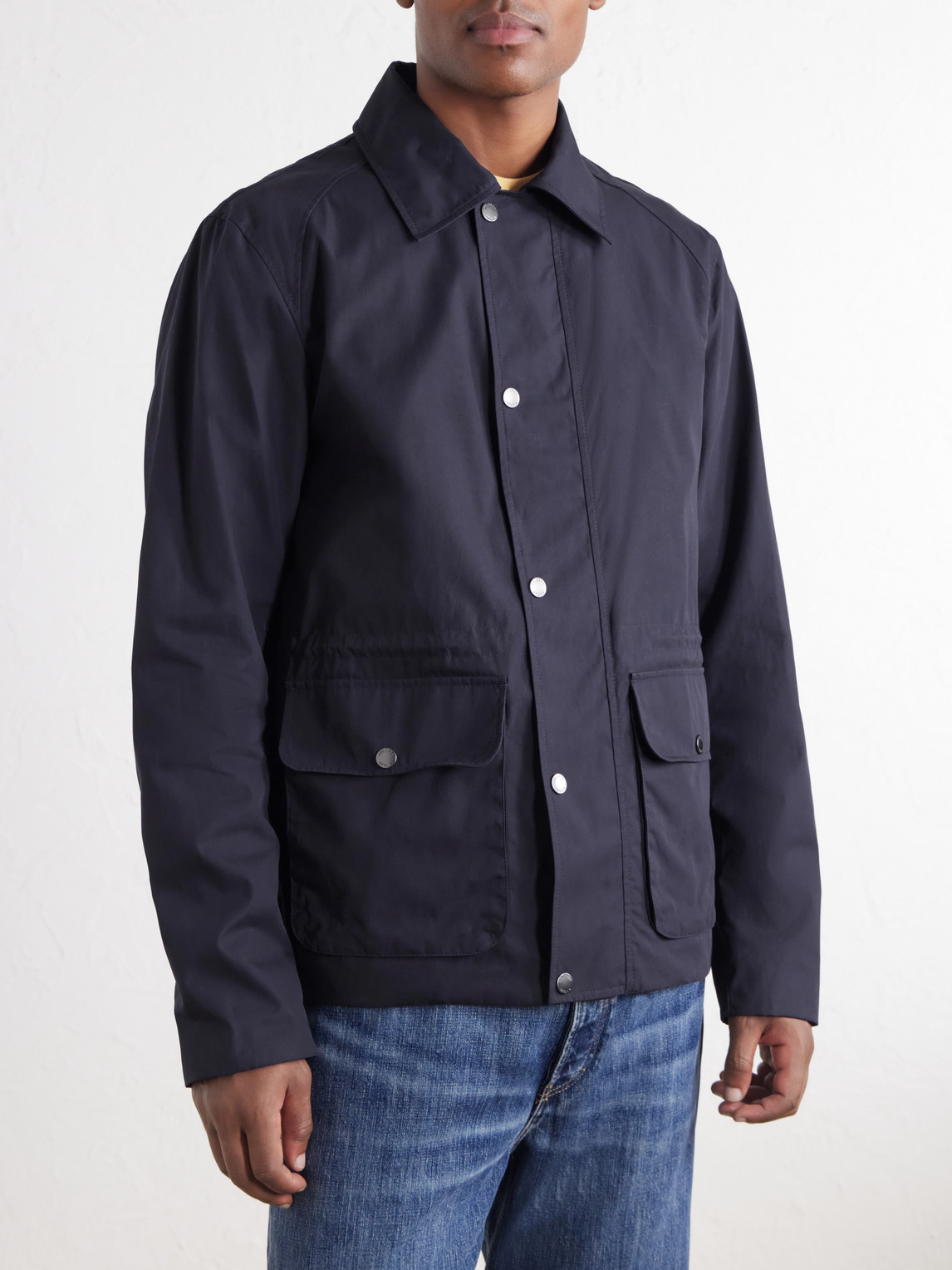 Dwight Iii Organic Cotton-Twill Blouson Jacket
