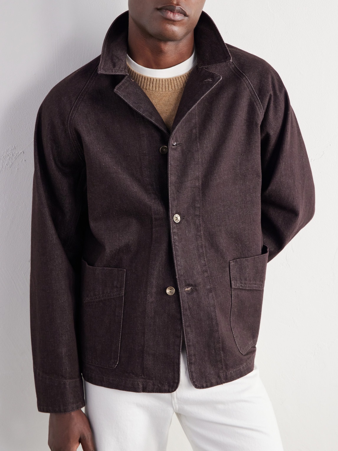 Aiko Organic Denim Blouson Jacket