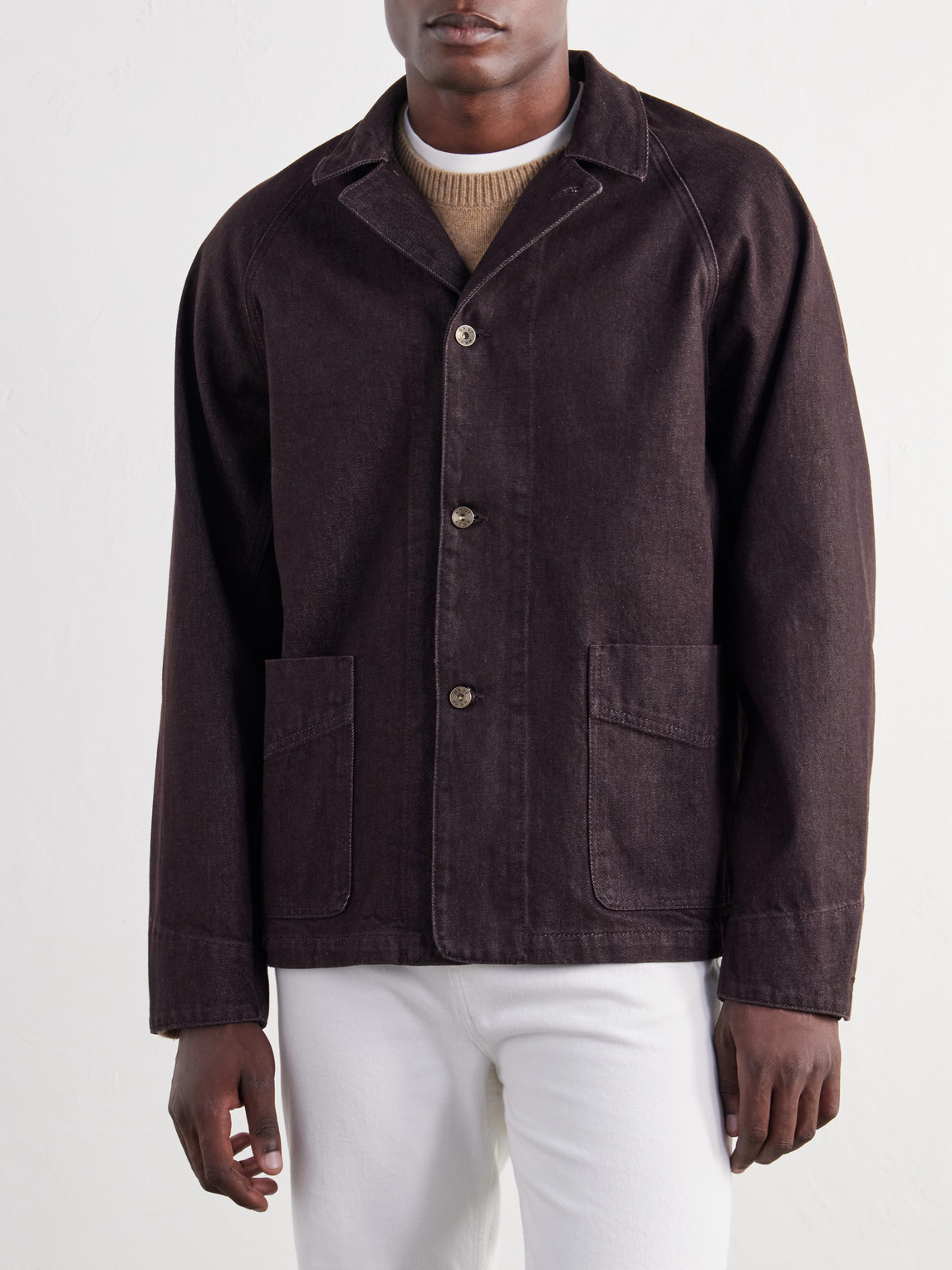 Aiko Organic Denim Blouson Jacket