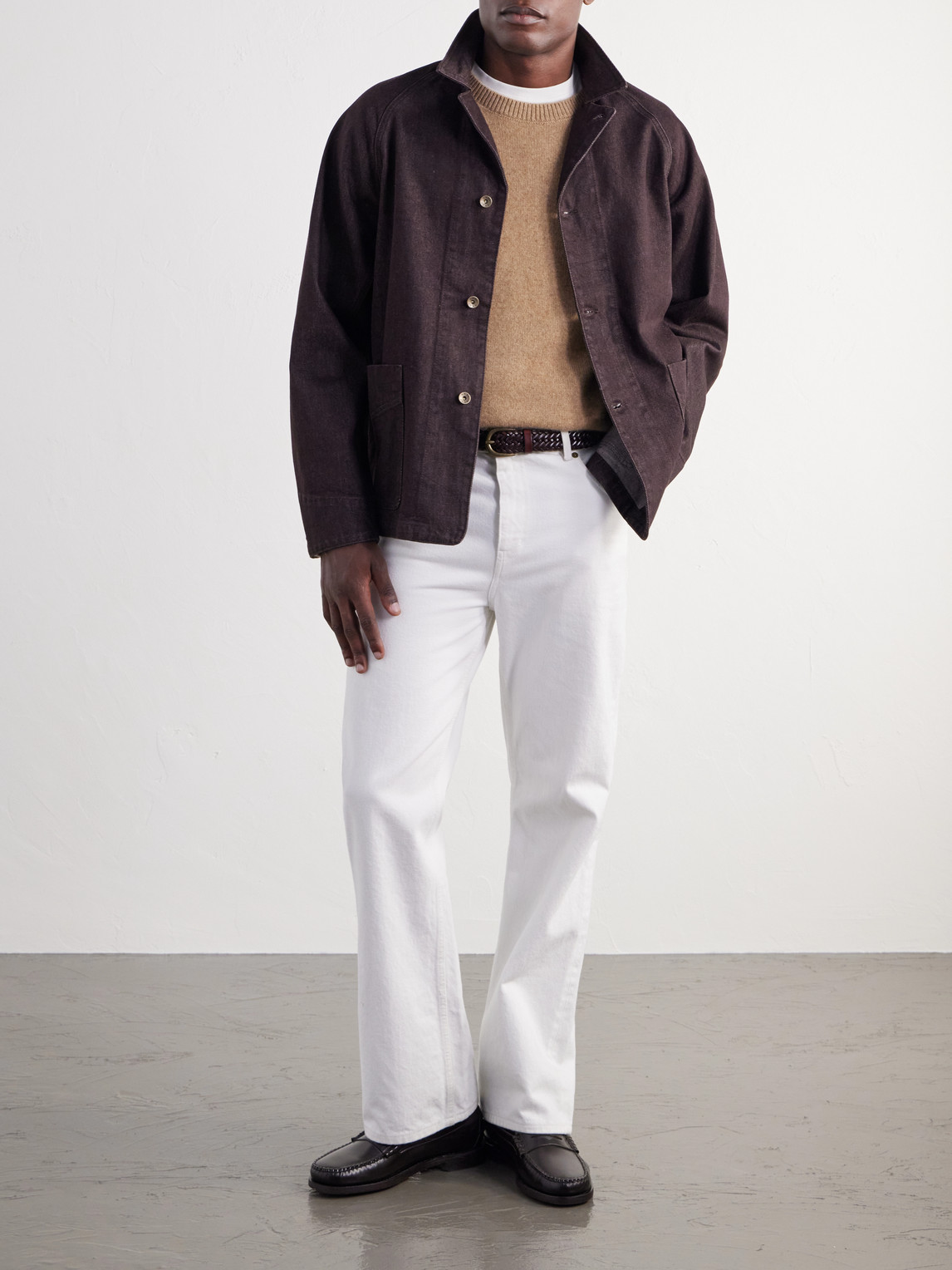 Aiko Organic Denim Blouson Jacket