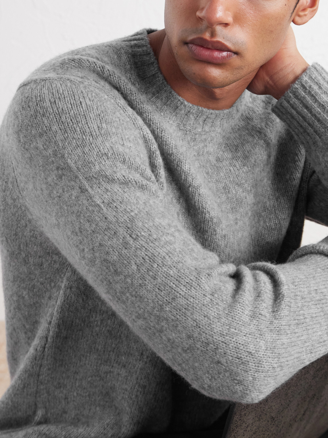Lee 6598 Merino Wool-Blend Sweater