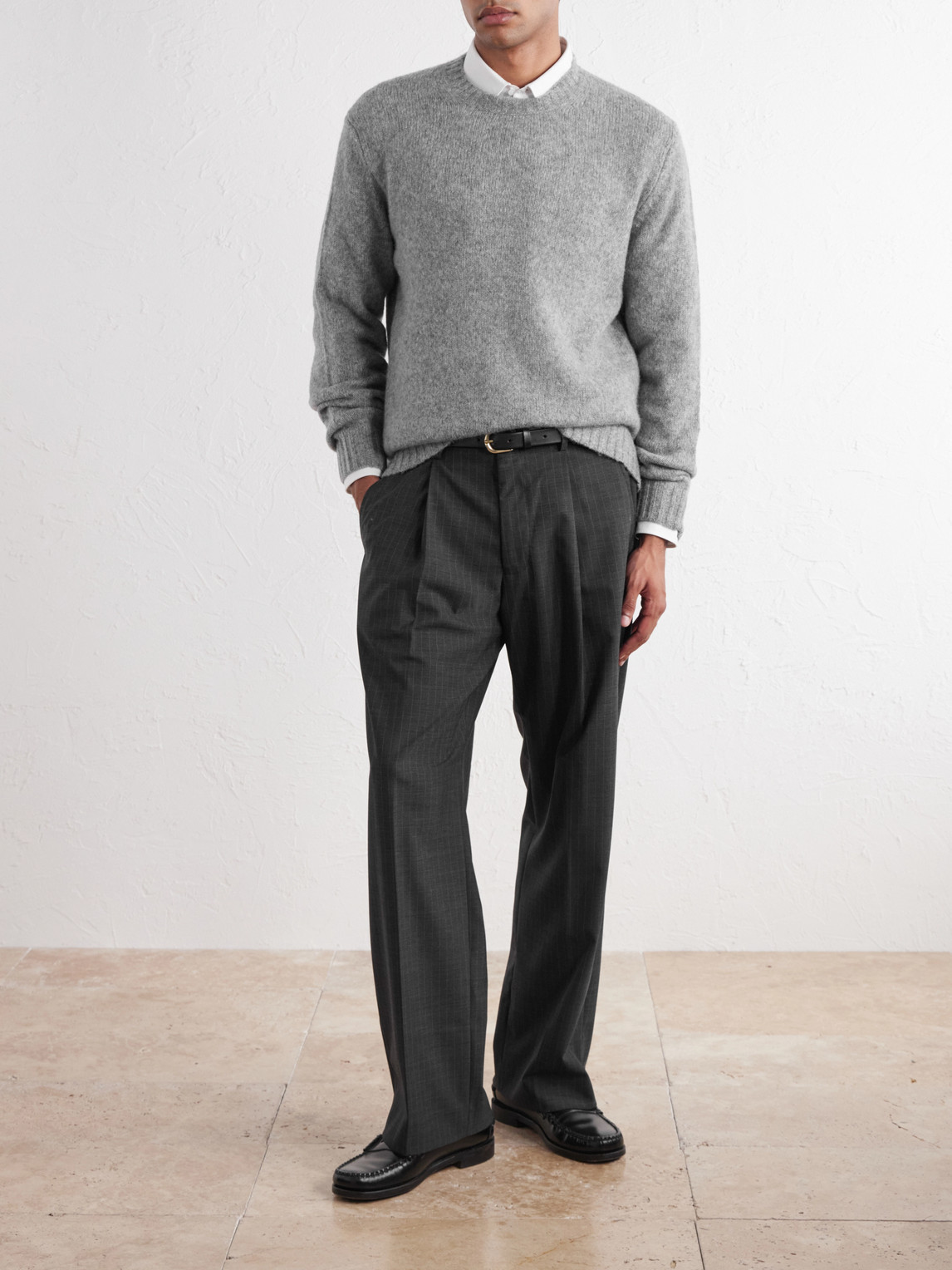 Lee 6598 Merino Wool-Blend Sweater