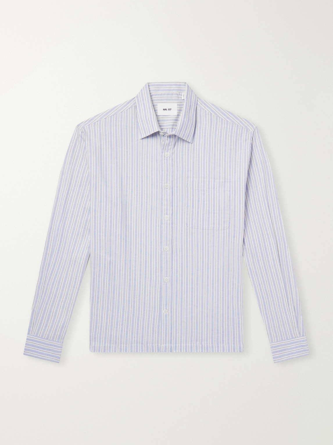 NN07 – Deon Herringbone Organic Cotton Shirt