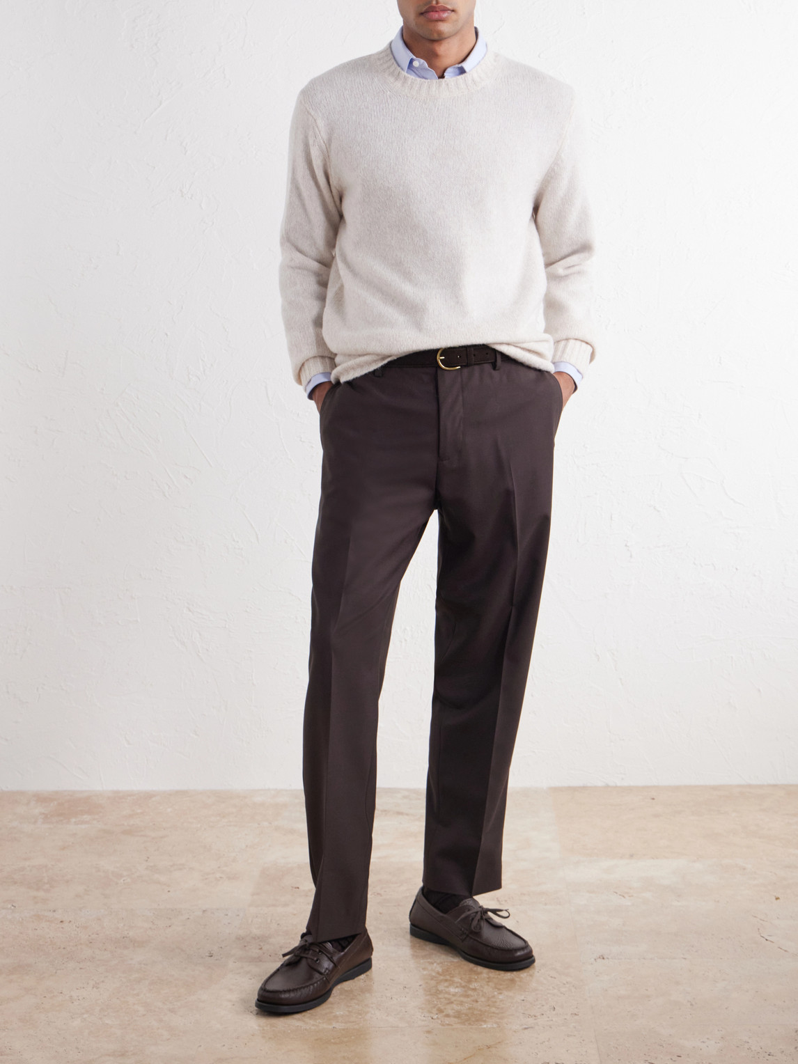 Lee 6598 Merino Wool-Blend Sweater