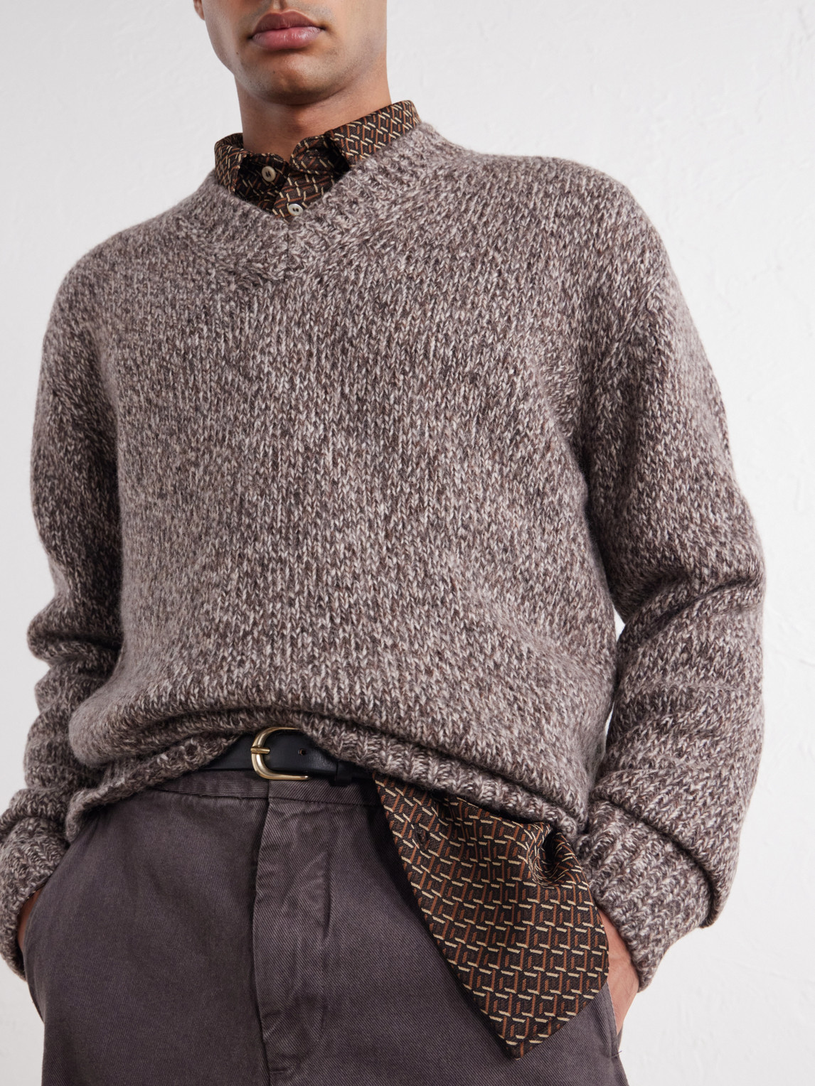 Flint Merino Wool-Blend Sweater