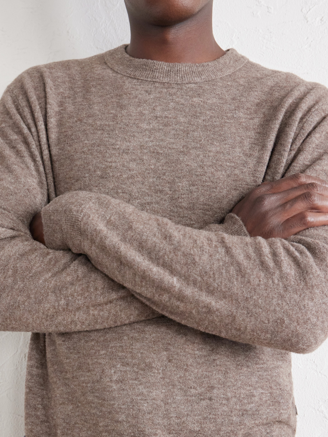 Gavin 60073 Wool-Blend Bouclé Sweater