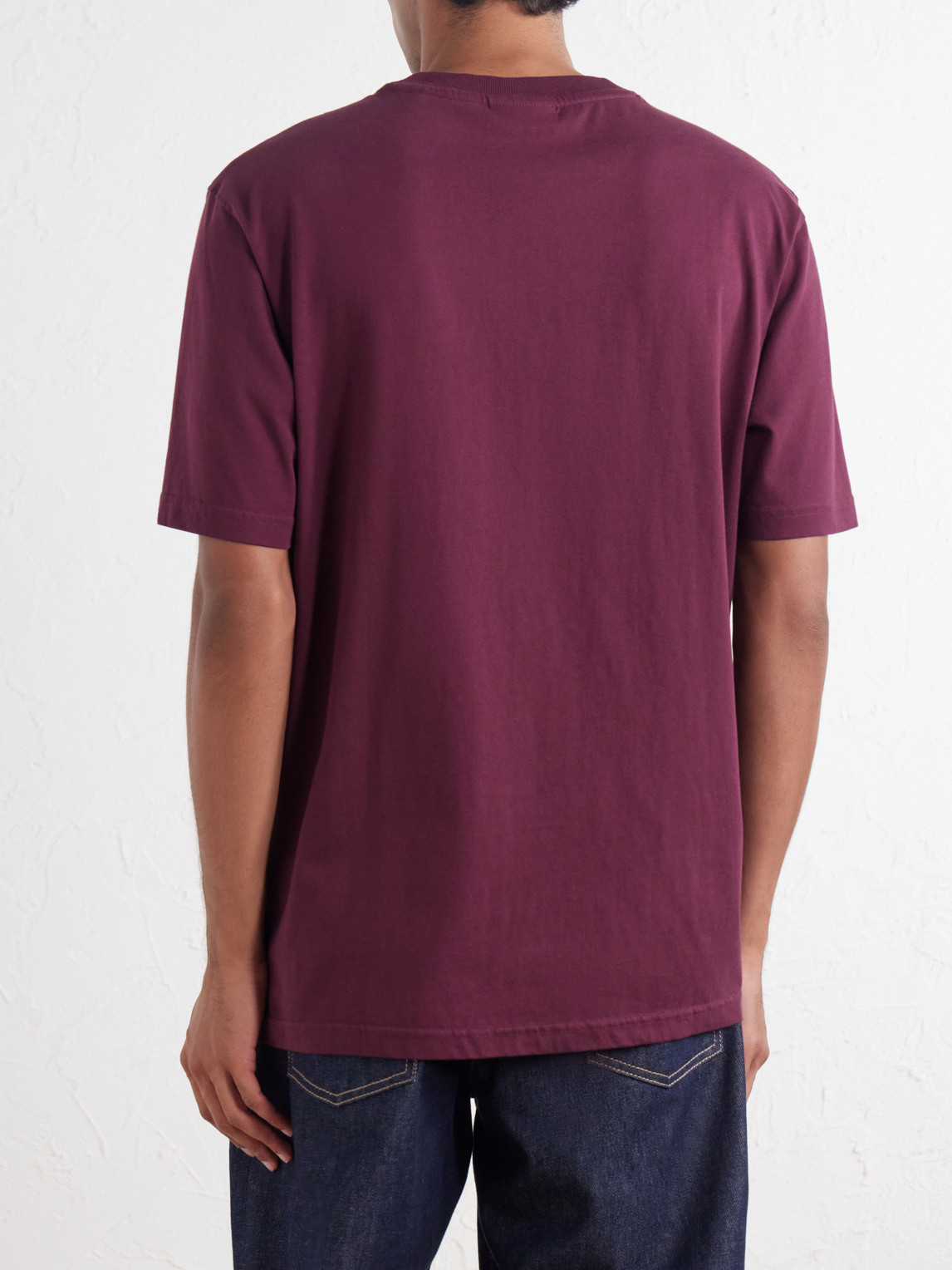 Adam 3209 Logo-Embroidered Pima Cotton-Jersey T-Shirt