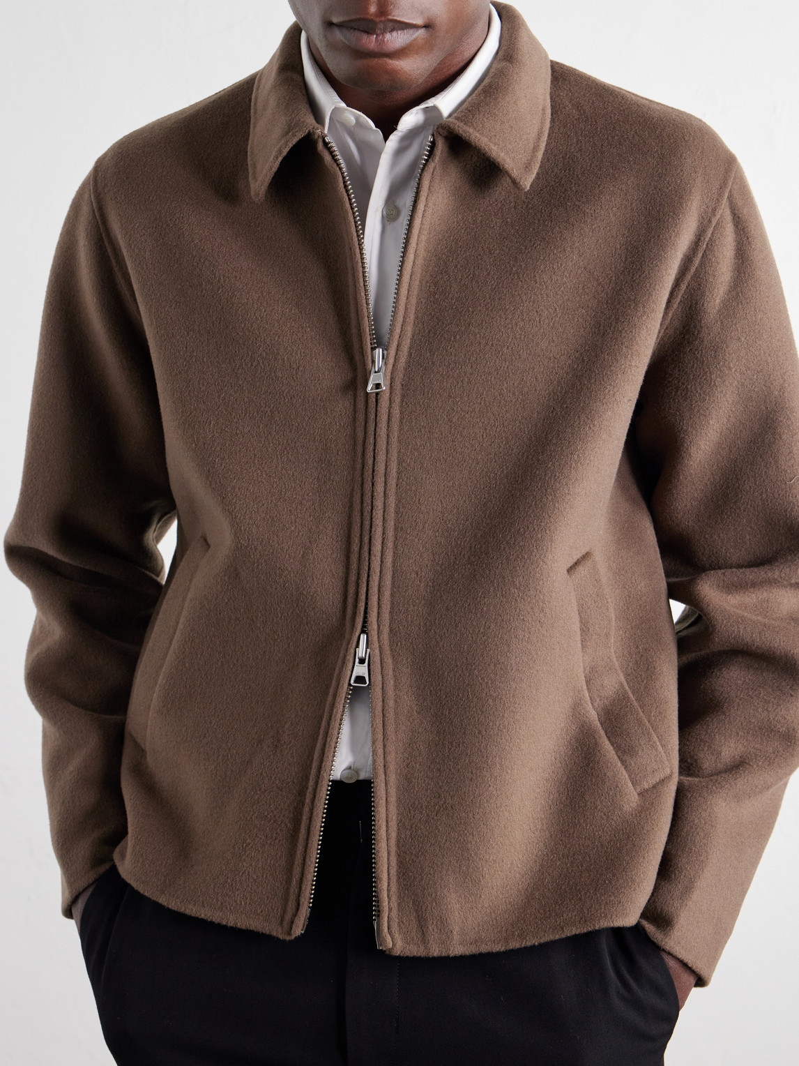 Arlo 8447 Wool-Blend Felted Jacket