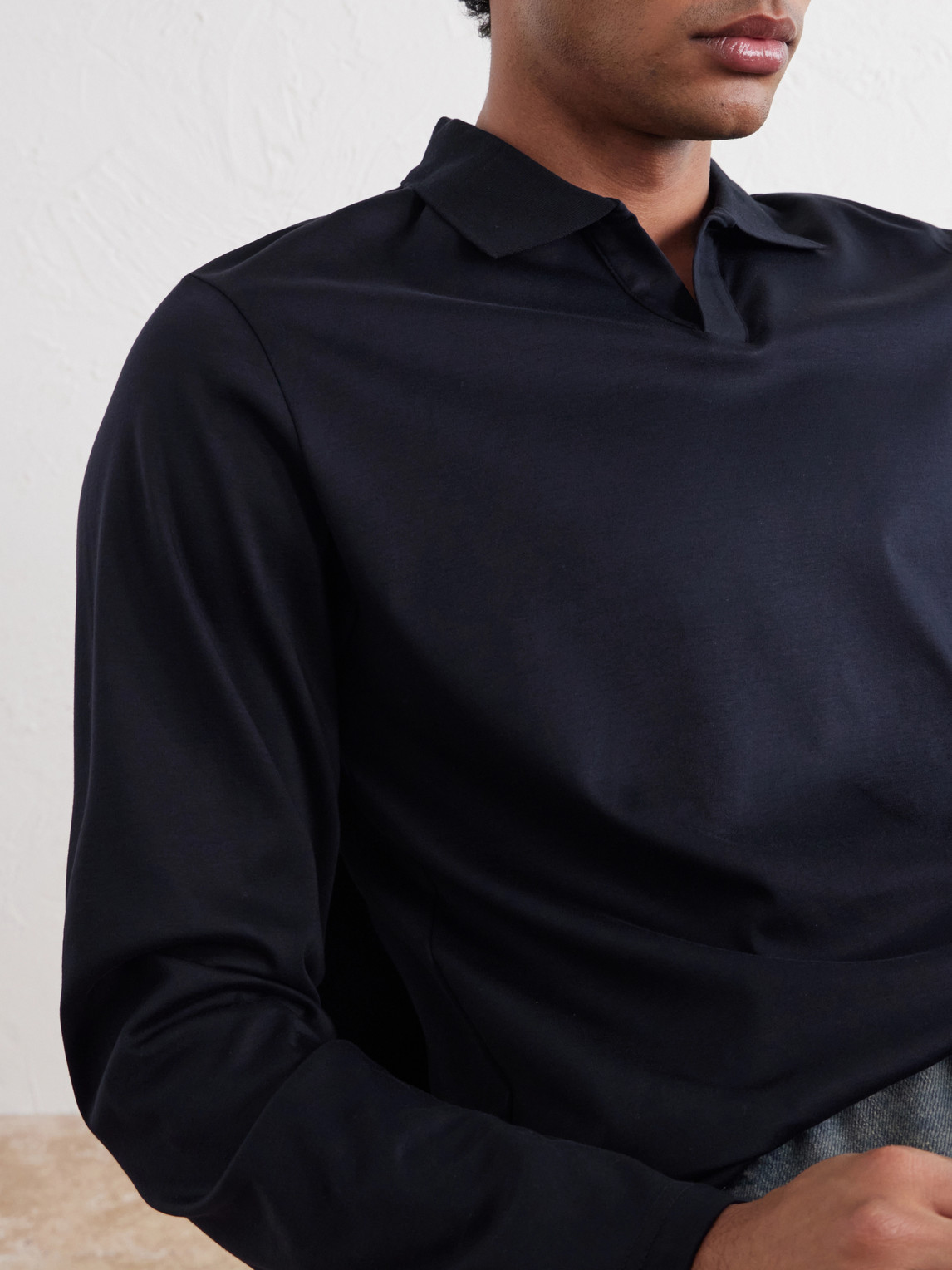Paul 3525 Organic Cotton-Jersey Polo Shirt