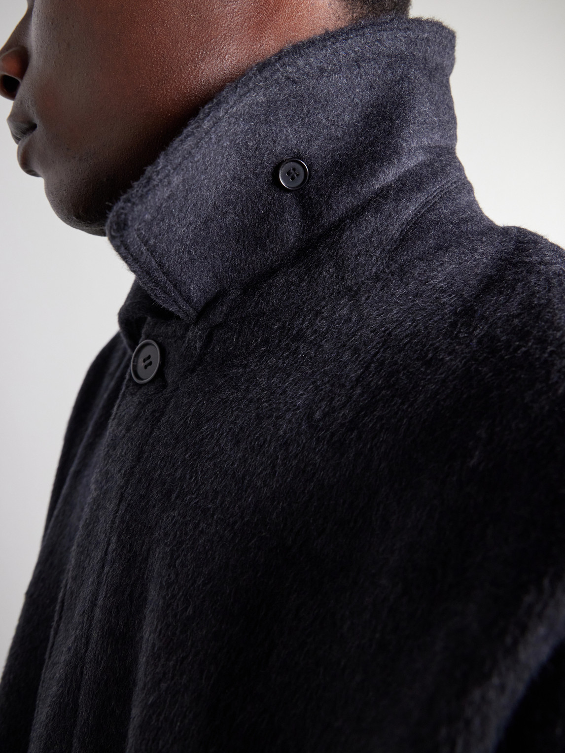 Gibson 80040 Brushed Wool-Blend Flannel Coat