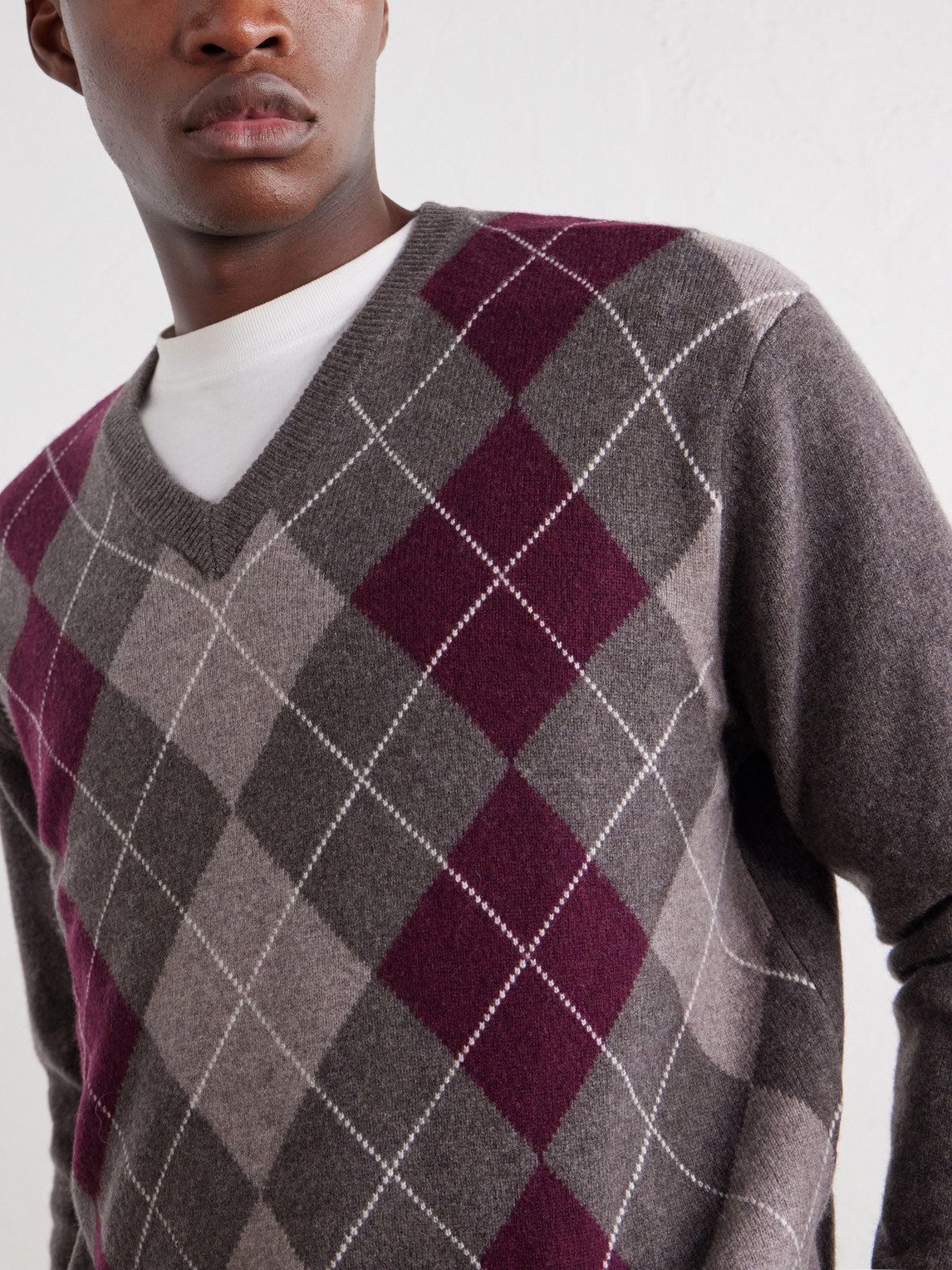 Otto 60070 Argyle Sweater