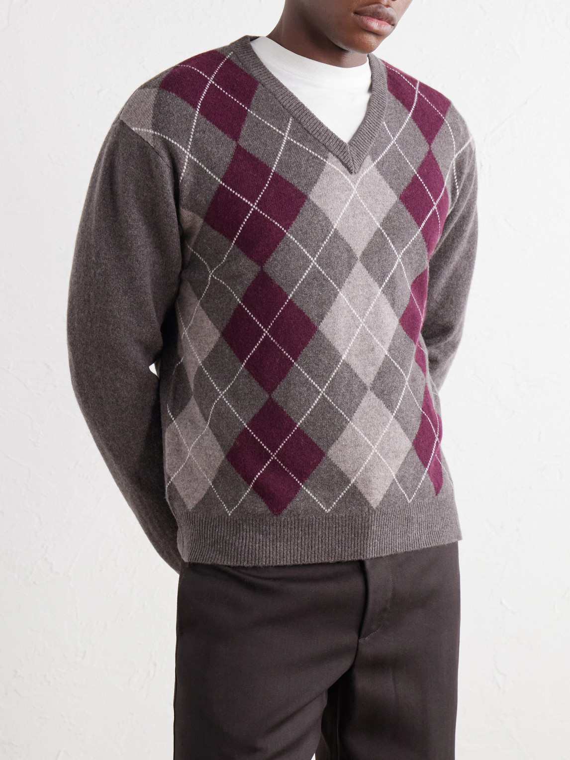 Otto 60070 Argyle Sweater