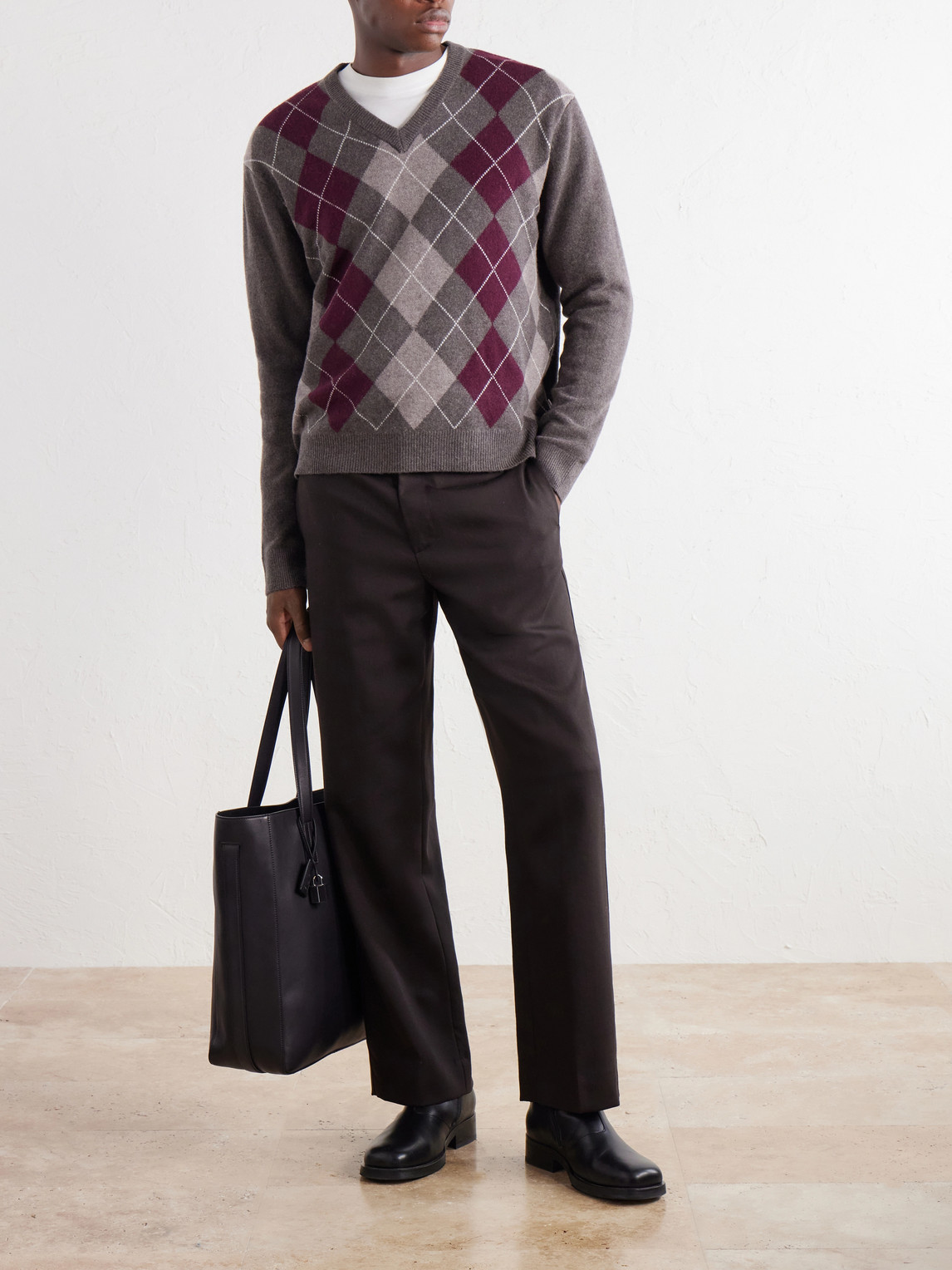 Otto 60070 Argyle Sweater
