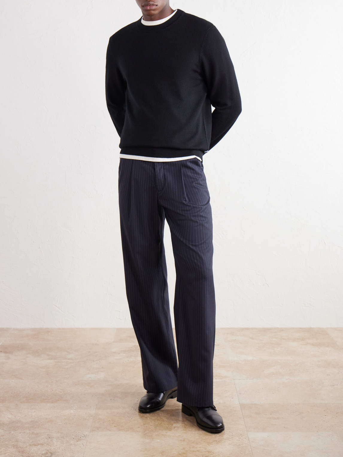 Ted 6605 Wool Crewneck Sweater