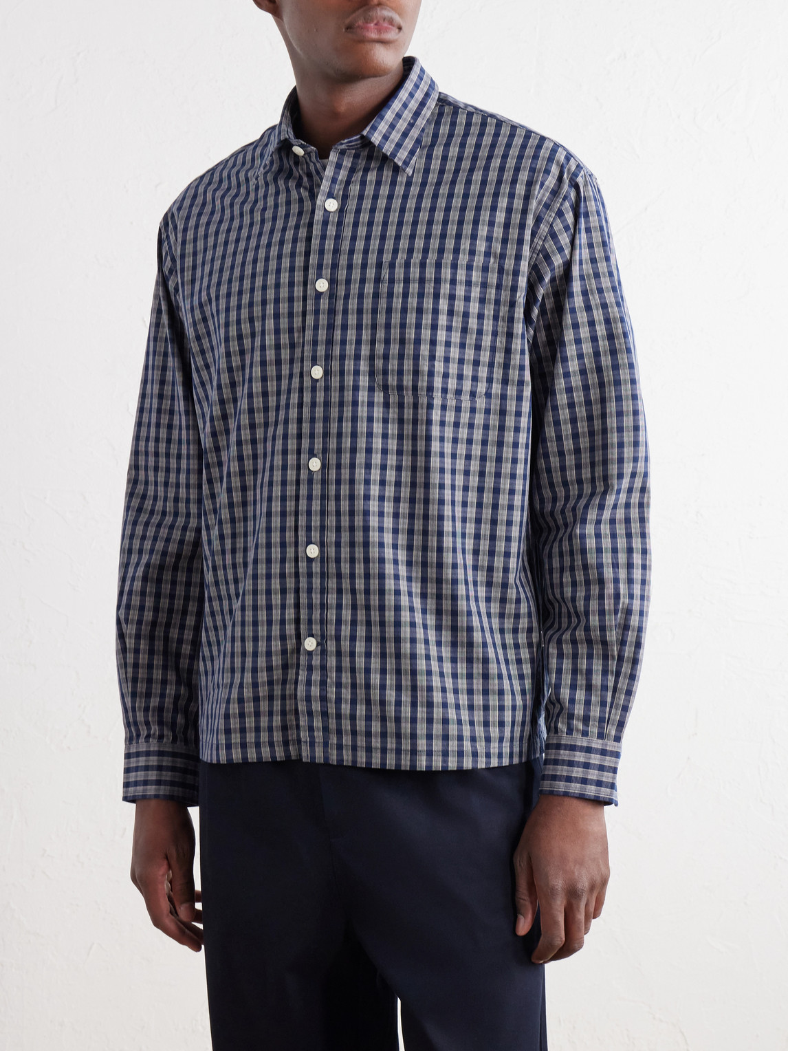 Deon 50035 Checked Woven Organic Cotton Shirt