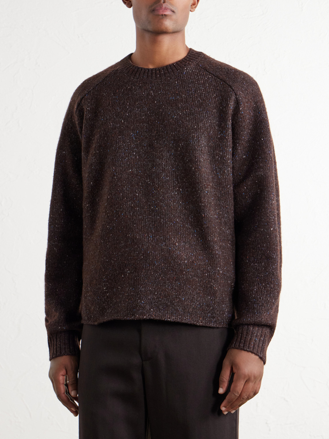 Jim 60074 Wool-Blend Knitted Crewneck