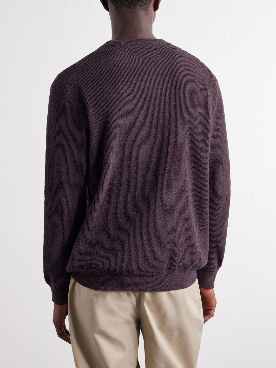Danny 6429 Ribbed Chenille Sweater