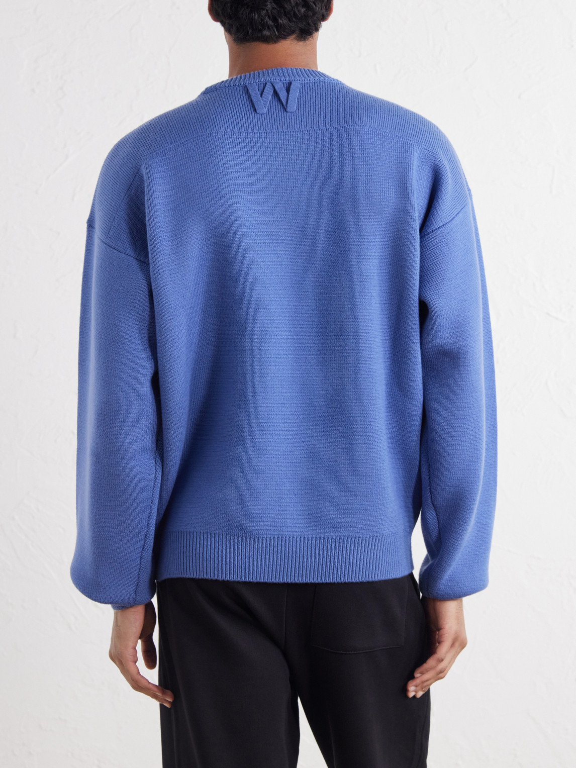 Embroidered Wool Sweater