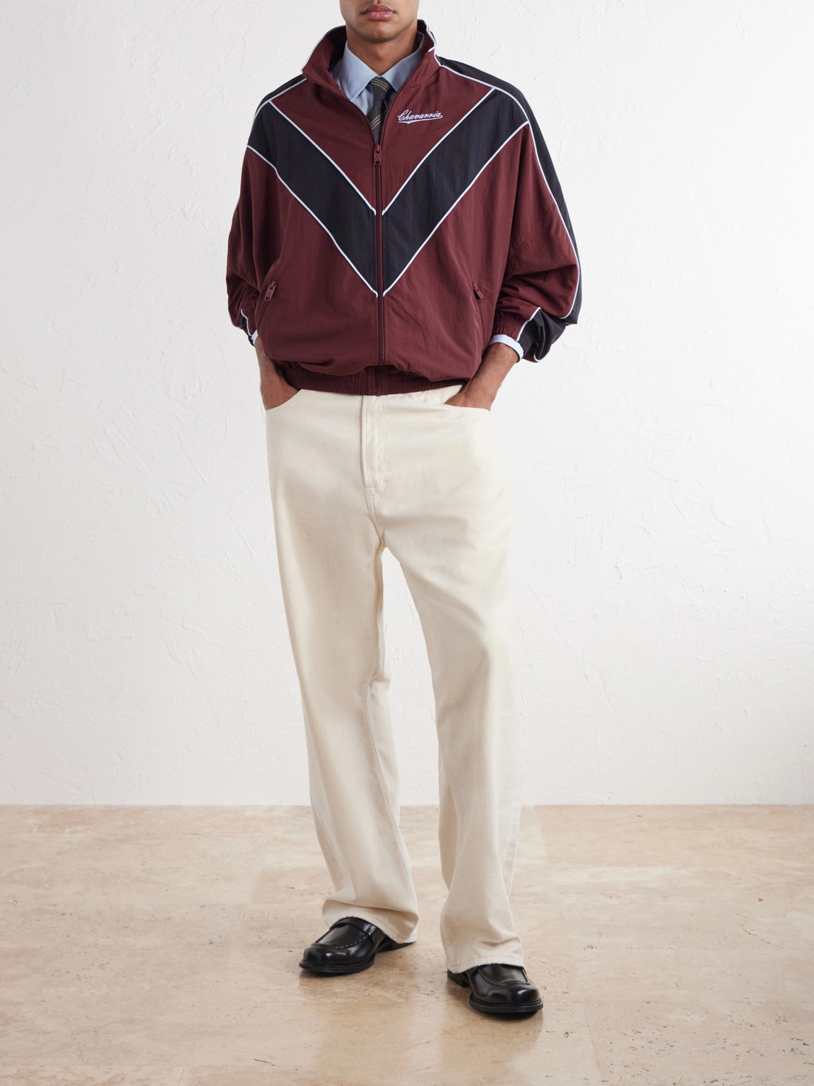 Bad Body Cotton-Jersey Track Jacket