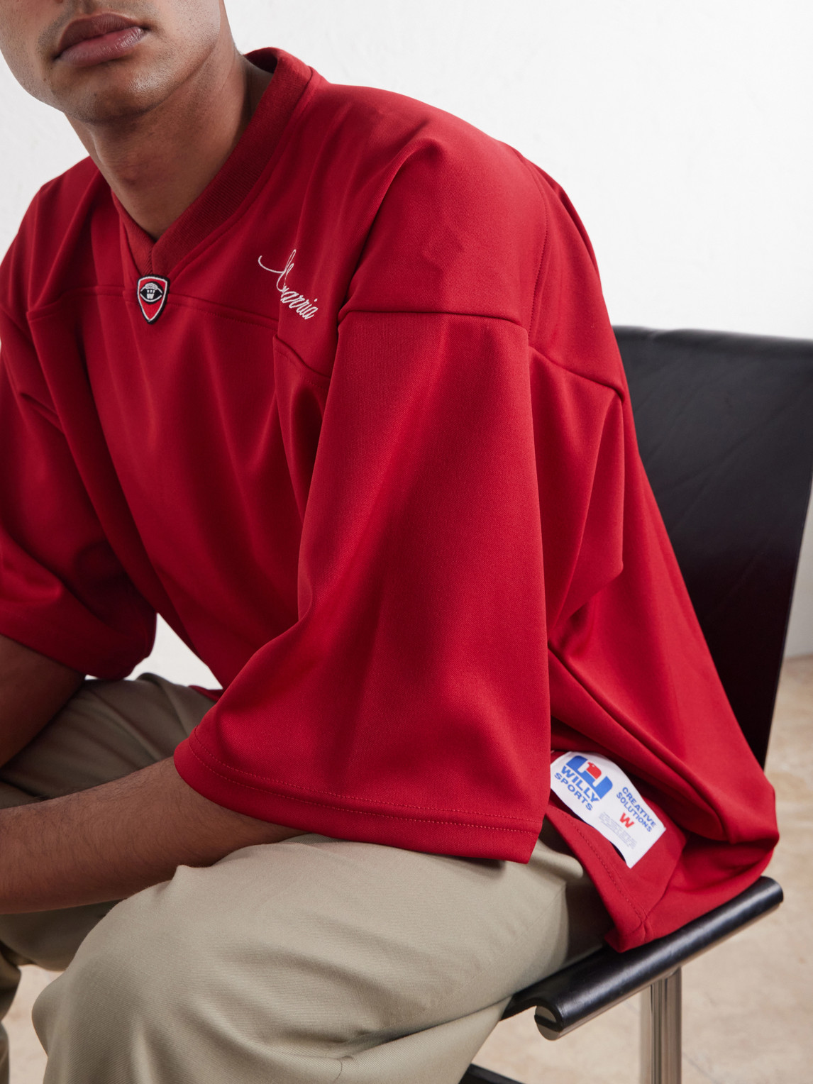 Embroidered Jersey T-Shirt