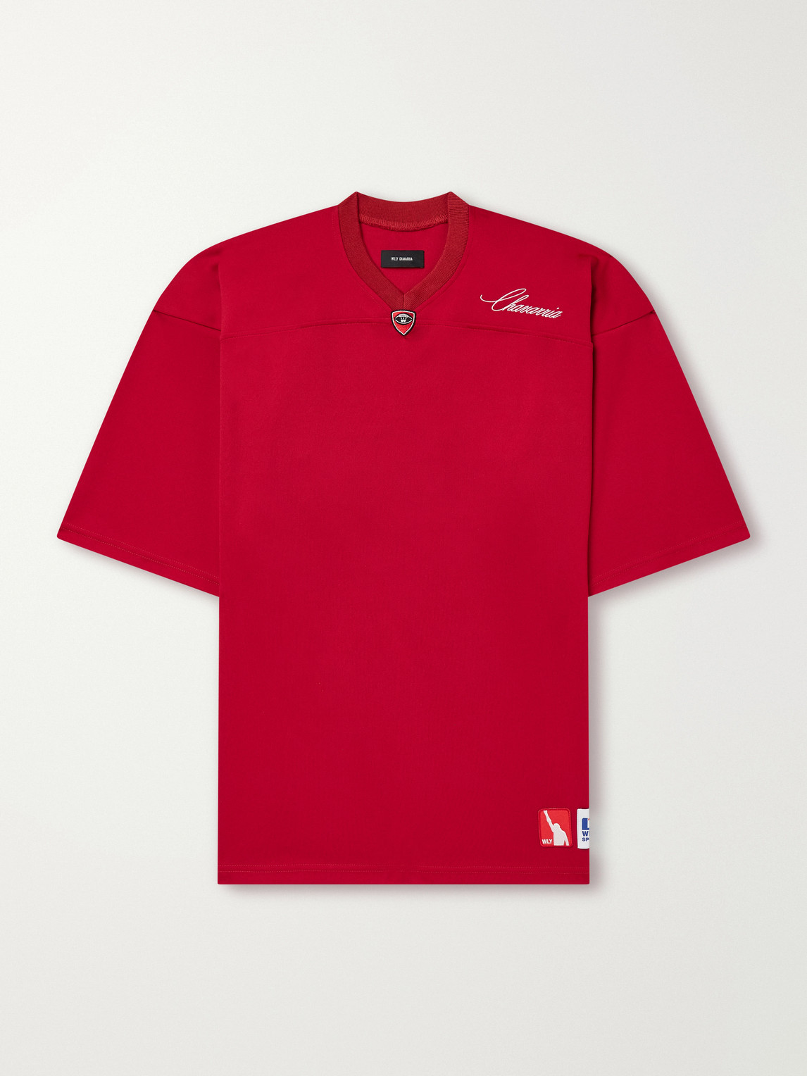 Embroidered Jersey T-Shirt