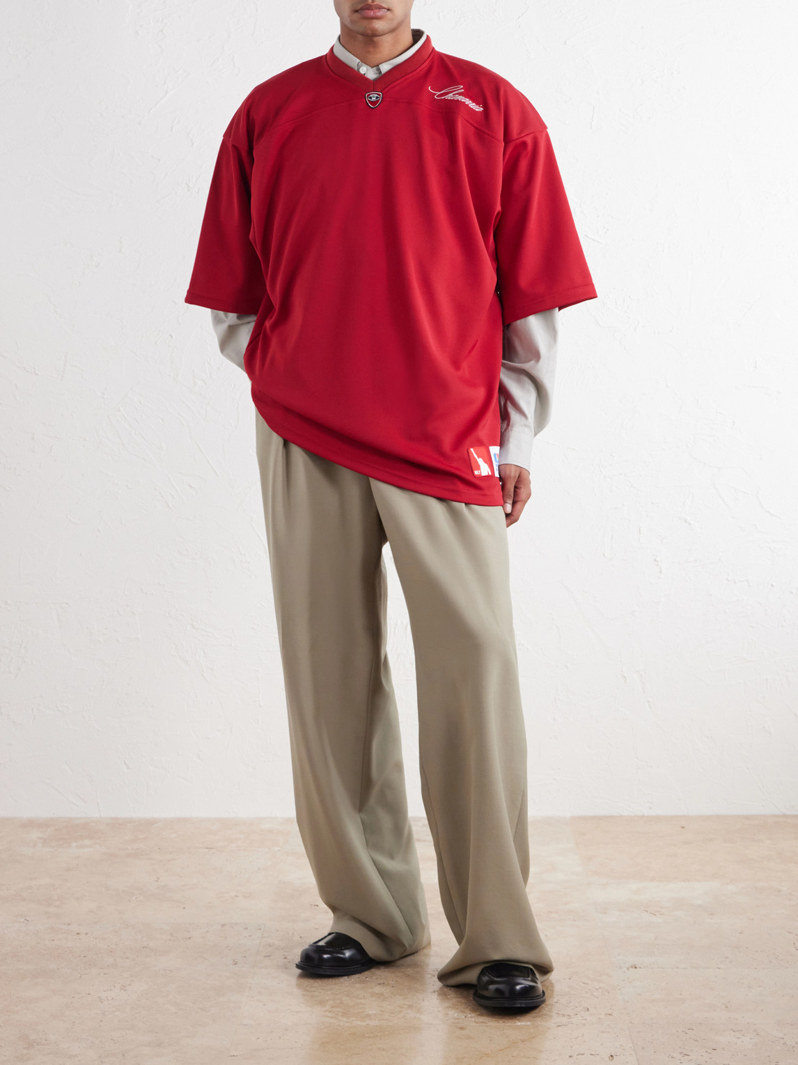 Embroidered Jersey T-Shirt