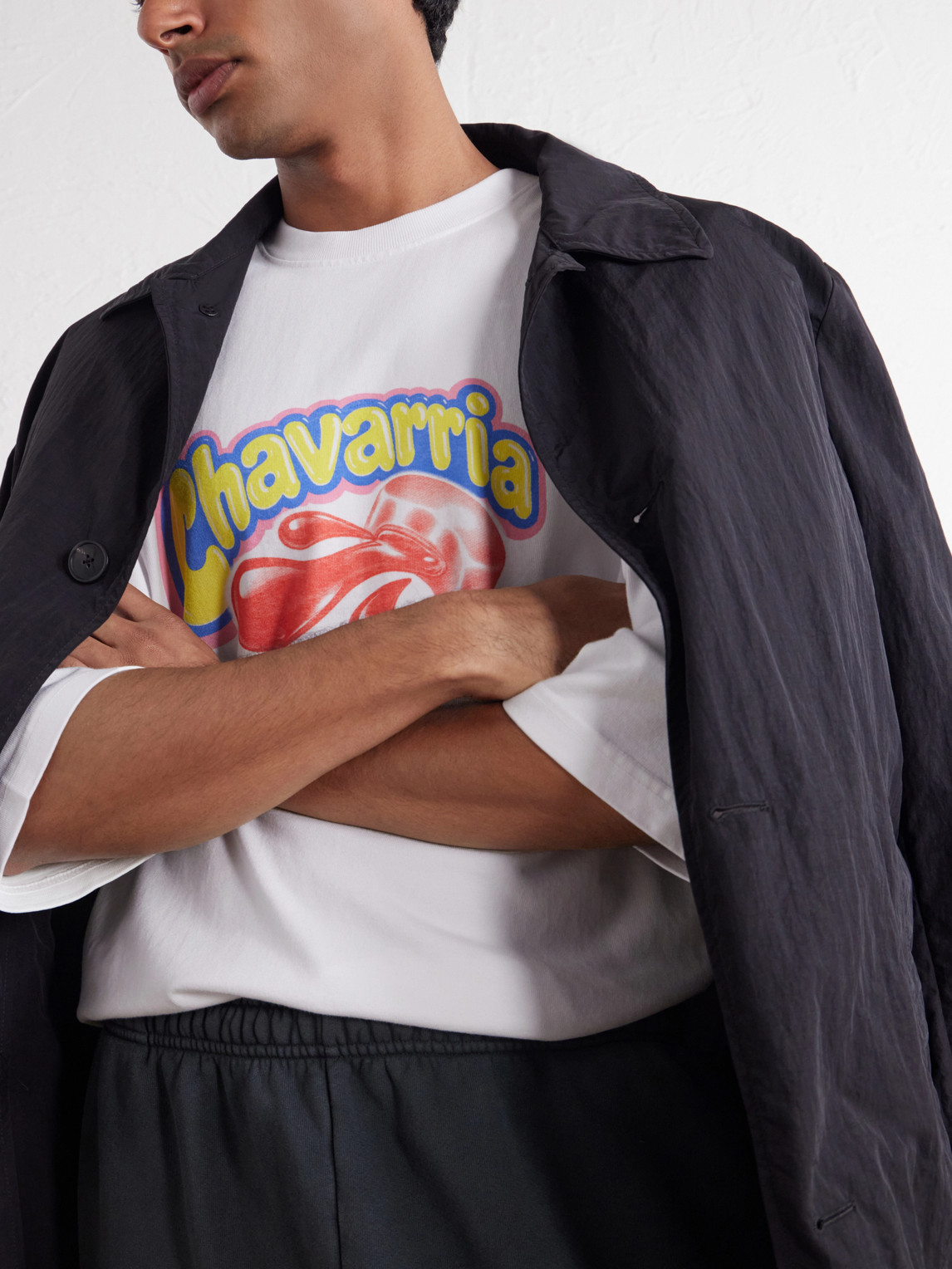 Printed Cotton-Jersey T-Shirt