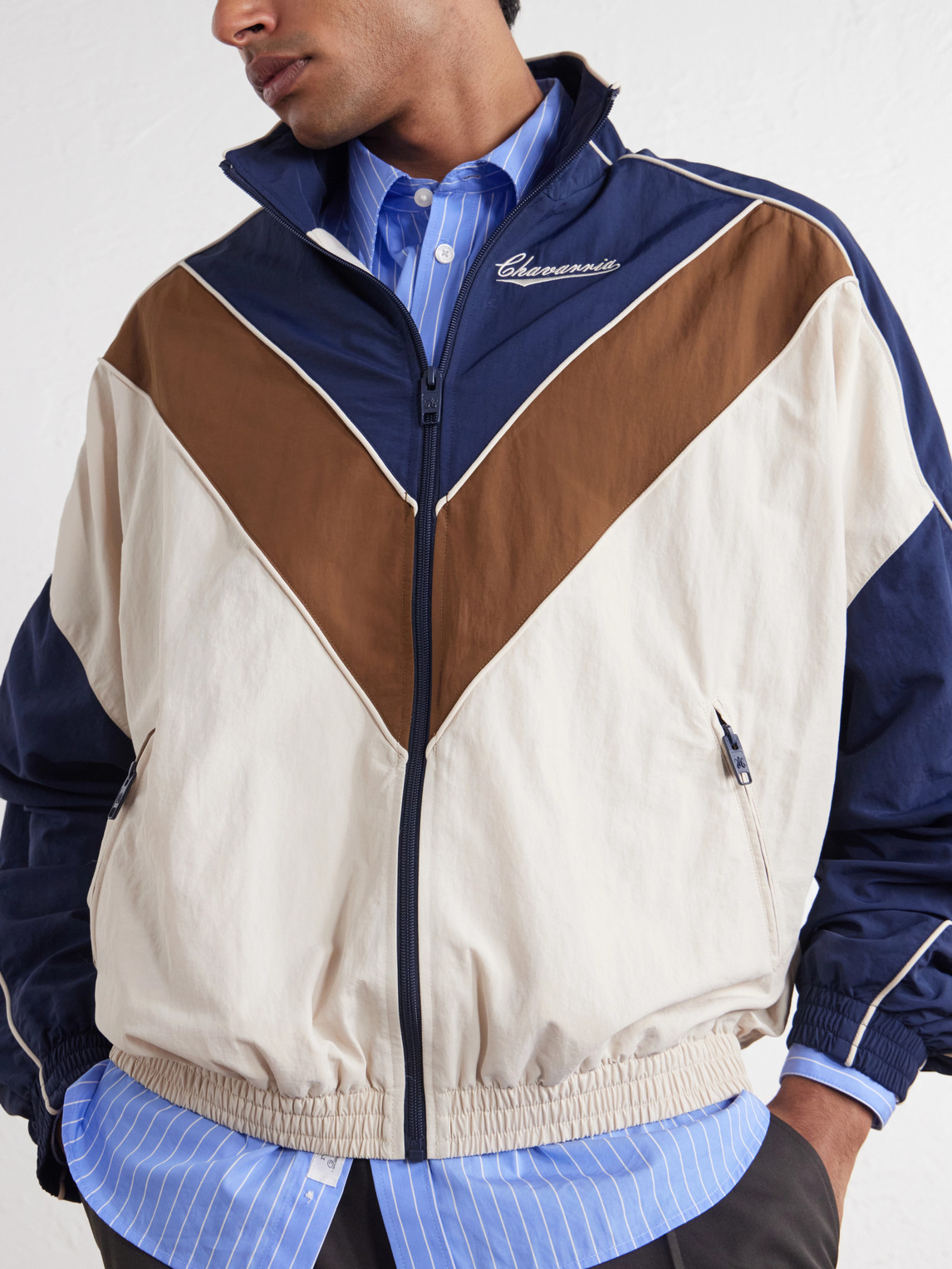 Bad Body Cotton-Jersey Track Jacket