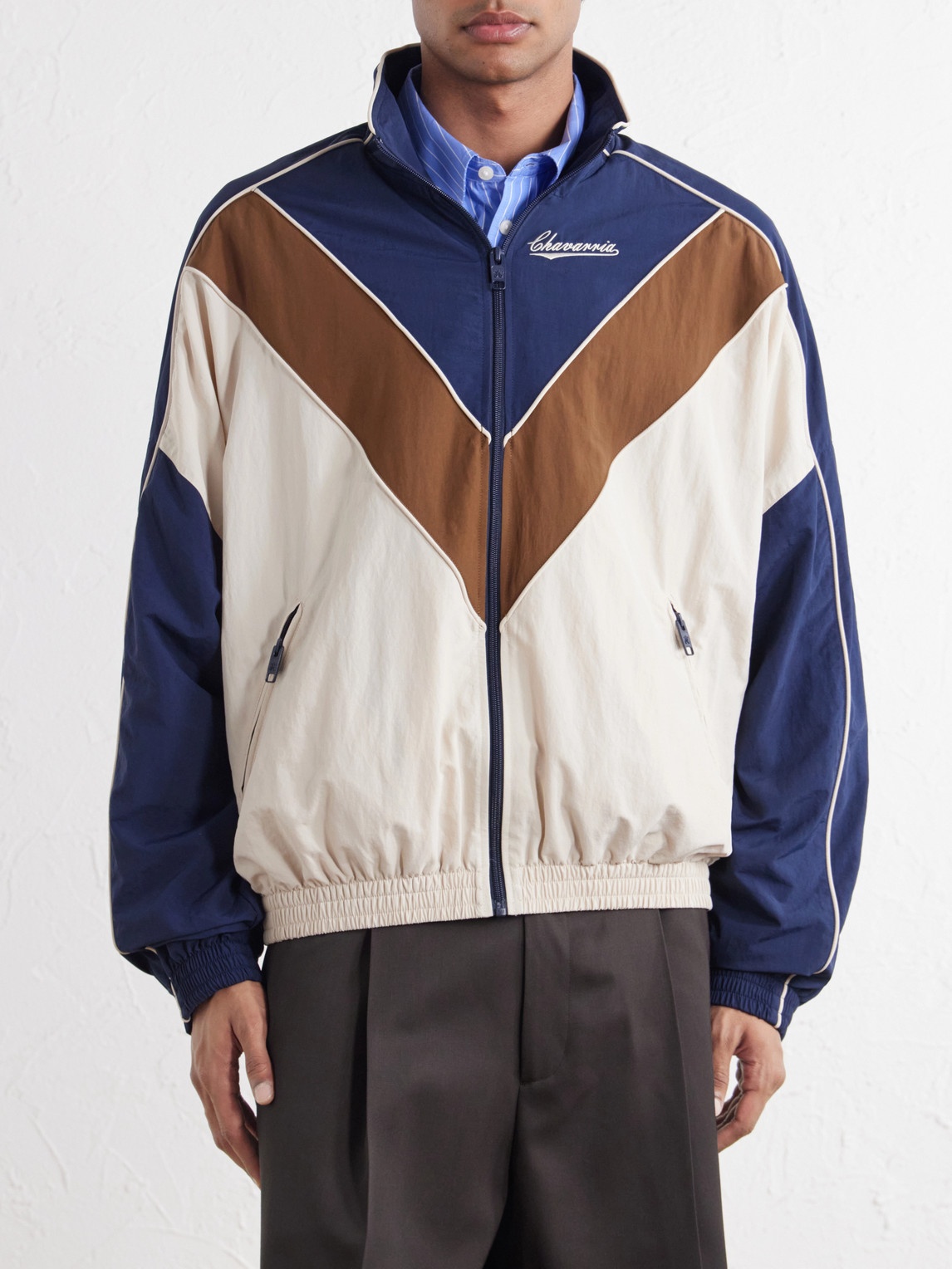 Bad Body Cotton-Jersey Track Jacket