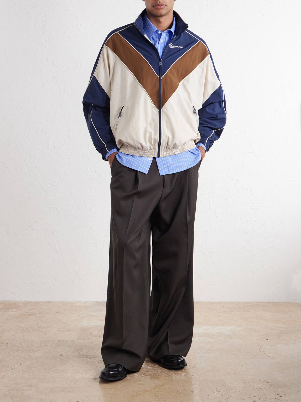 Bad Body Cotton-Jersey Track Jacket