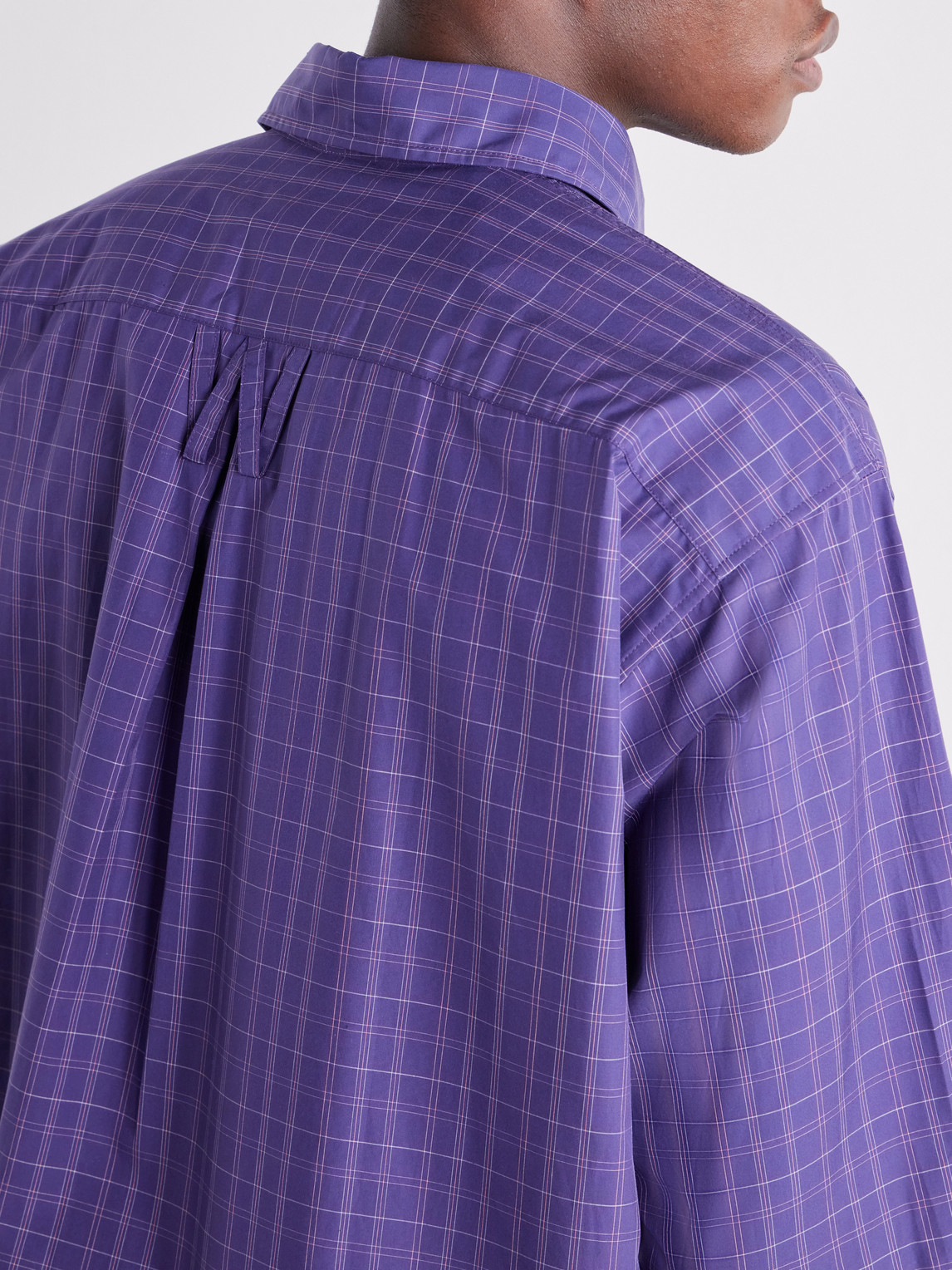 Veterano Checked Cotton-Poplin Shirt