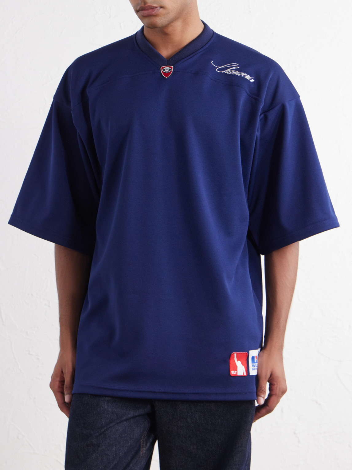 Embroidered Jersey T-Shirt