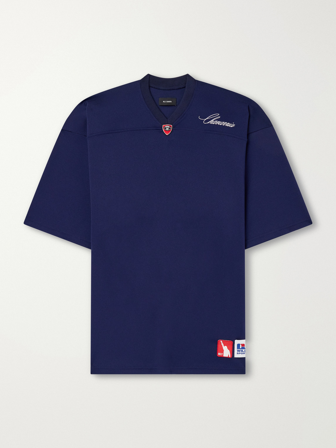 Embroidered Jersey T-Shirt