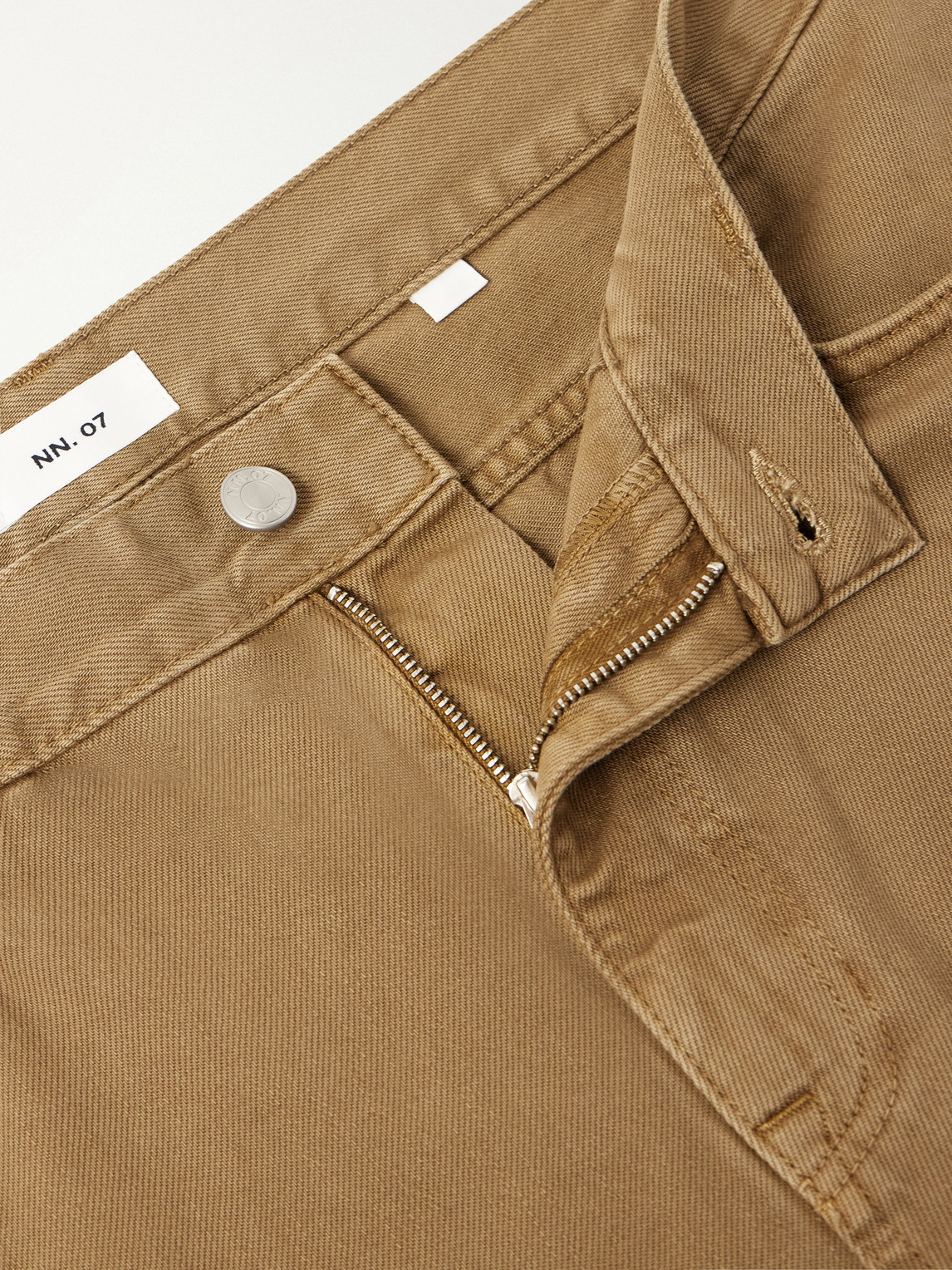 Otis 1874 Straight-Leg Organic Cotton-Gabardine Trousers