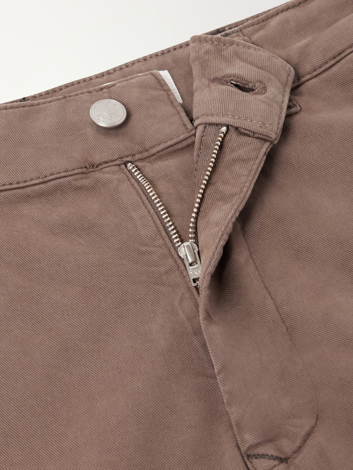 Aden 1923 Straight-Leg Organic Cotton-Blend Twill Trousers
