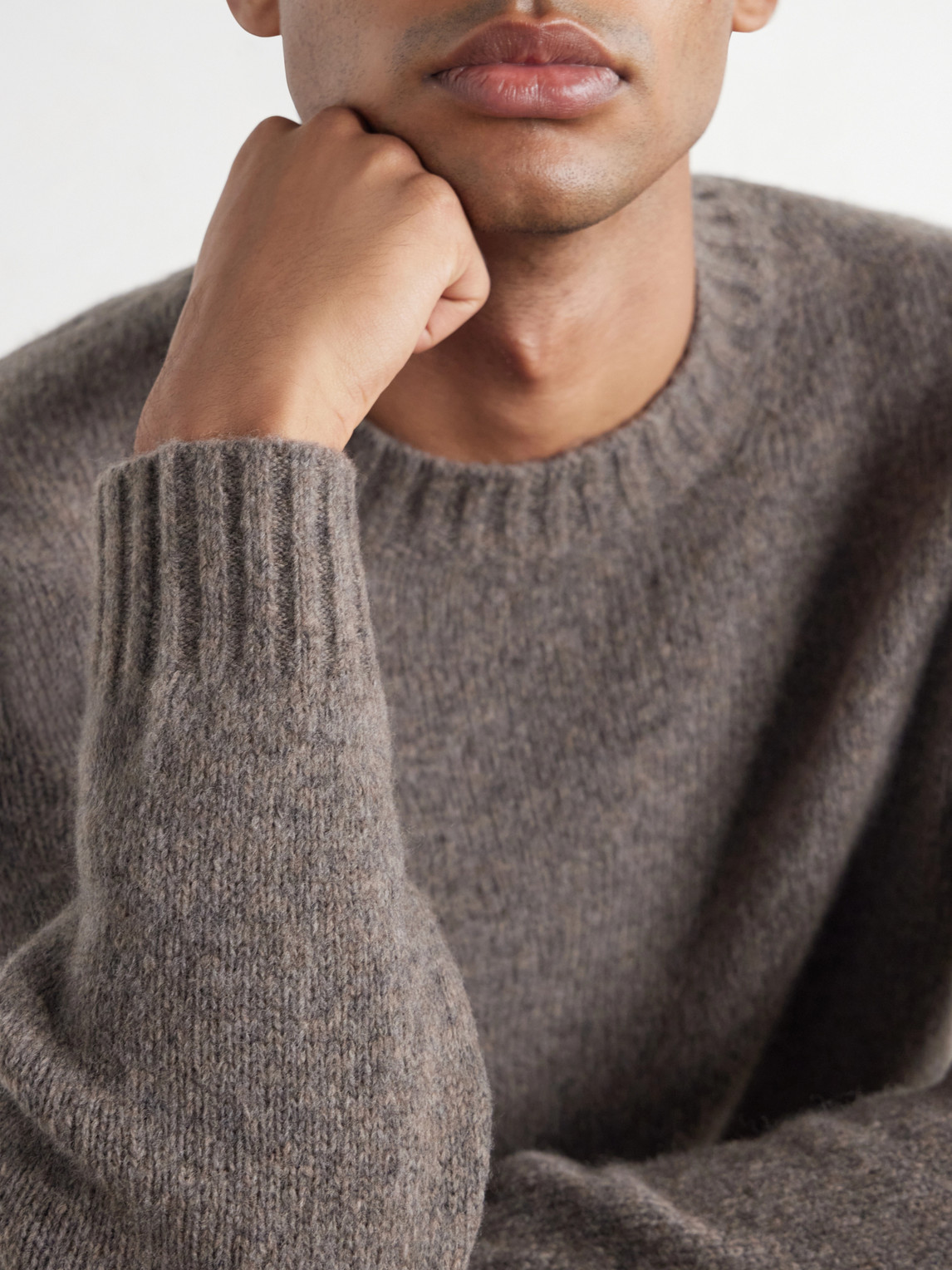 Lee 6598 Merino Wool-Blend Sweater