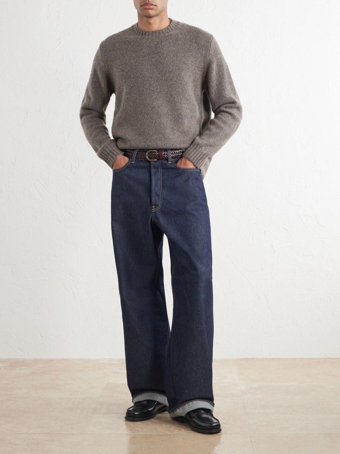 Lee 6598 Merino Wool-Blend Sweater