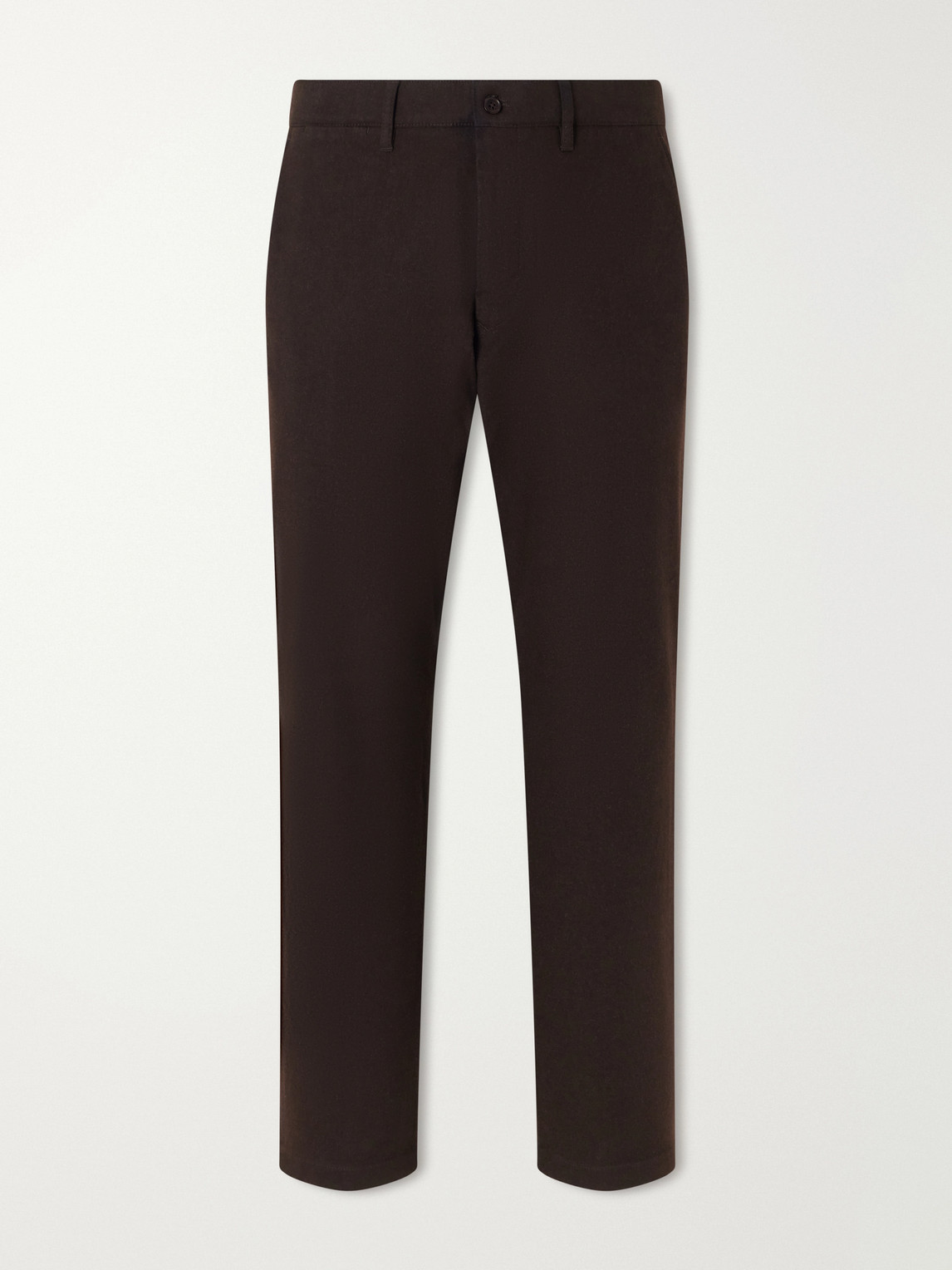 Aden Straight-Leg Grain De Poudre Trousers