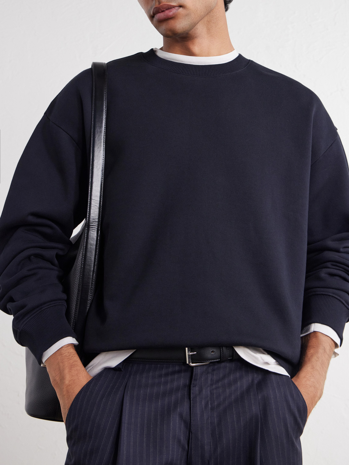 David 3014 Organic Cotton-Jersey Sweatshirt