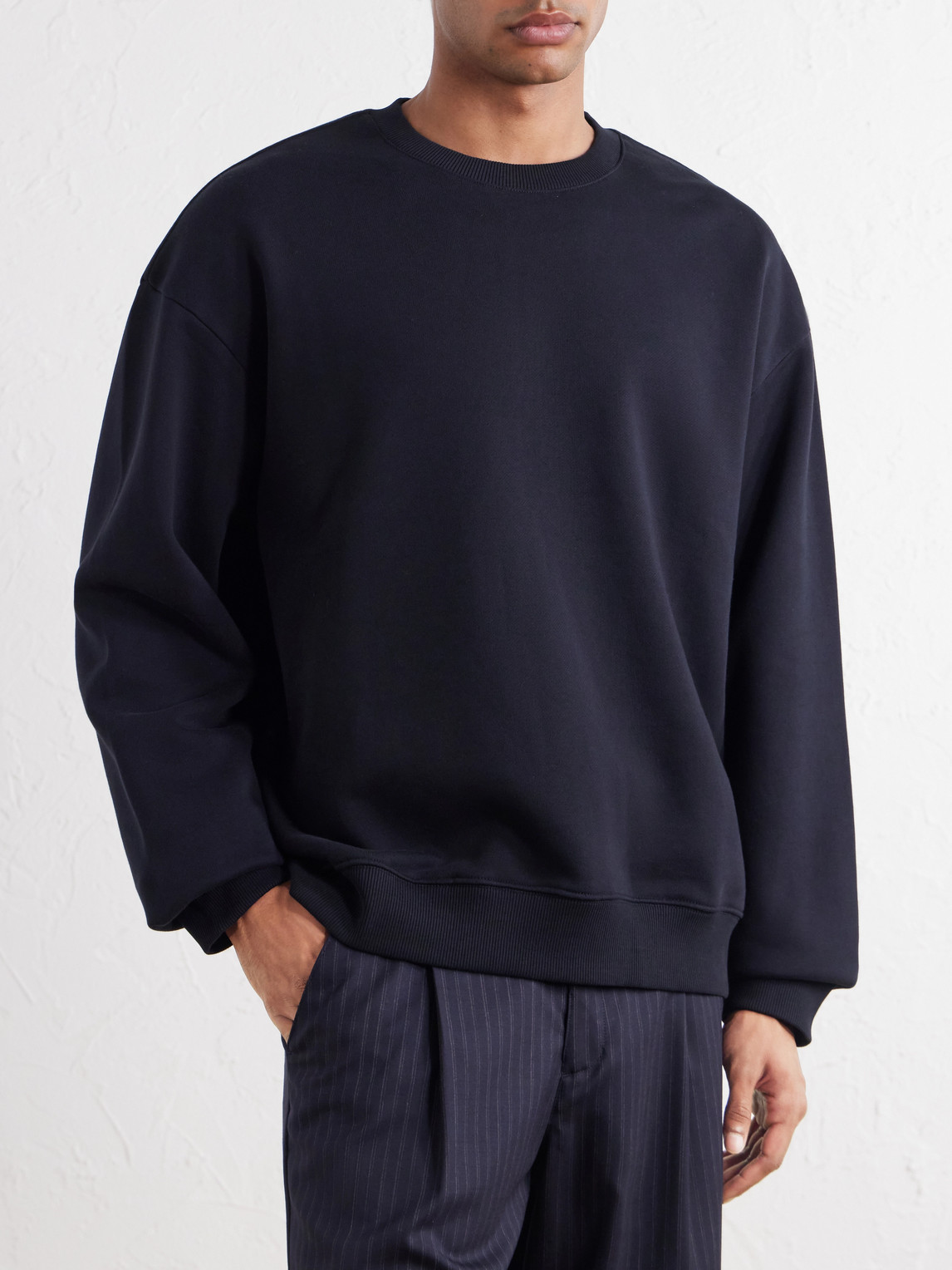 David 3014 Organic Cotton-Jersey Sweatshirt